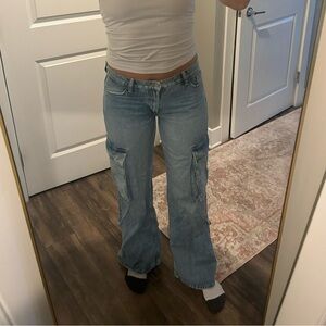 Zara cargo jeans